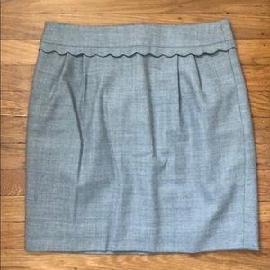Like new j crew mini skirt